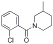 1-(2-chlorobenzoyl)-3-methylpiperidine CAS#: 331845-98-8