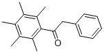 1-(2,3,4,5,6-PENTAMETHYLPHENYL)-2-PHENYLETHAN-1-ONE CAS#: 147834-57-9