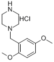 1-(2,5-DIMETHOXYBENZYL)PIPERAZINE HYDROCHLORIDE CAS#: 374897-99-1