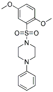 1-((2,5-DIMETHOXYPHENYL)SULFONYL)-4-PHENYLPIPERAZINE CAS#: 332021-06-4