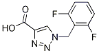 1-[(2,6-Difluorophenyl)methyl]-1H-1,2,3-triazole-4-carboxylic acid CAS#: 166196-11-8