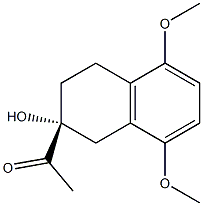 1-[(2R)-1,2,3,4-Tetrahydro-2-hydroxy-5,8-dimethoxy-2-naphthalenyl]-ethanone CAS#: 41098-96-8