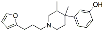 1-(3-(2-furanyl)propyl)-3,4-dimethyl-4-(3-hydroxyphenyl)piperidine CAS#: 149710-89-4
