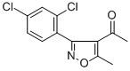 1-[3-(2,4-DICHLOROPHENYL)-5-METHYLISOXAZOL-4-YL]ETHAN-1-ONE CAS#: 169814-56-6