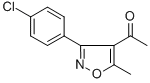 1-[3-(4-CHLOROPHENYL)-5-METHYLISOXAZOL-4-YL]ETHAN-1-ONE CAS#: 169814-48-6