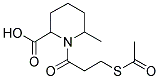 1-(3-ACETYLSULFANYL-PROPIONYL)-6-METHYL-PIPERIDINE-2-CARBOXYLIC ACID CAS#: 169551-84-2