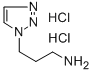 1-(3-AMINOPROPYL)-1H-1,2,3 TRIAZOLE HYDROCHLORIDE CAS#: 4369-58-8