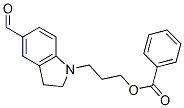 1-[3-(Benzoyloxy)propyl]-2,3-dihydro-1H-indole-5-carboxaldehyde CAS#: 350797-52-3