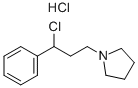 1-(3-CHLORO-3-PHENYLPROPYL)PYRROLIDINE HYDROCHLORIDE CAS#: 42796-83-8