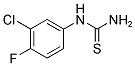 1-(3-CHLORO-4-FLUOROPHENYL)-2-THIOUREA CAS#: 154371-25-2