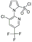 1-[3-CHLORO-5-(TRIFLUOROMETHYL)-2-PYRIDINYL]-1H-PYRROLE-2-SULFONOYL CHLORIDE CAS#: 338397-79-8