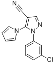 1-(3-CHLOROPHENYL)-5-(1H-PYRROL-1-YL)-1H-PYRAZOLE-4-CARBONITRILE CAS#: 175134-97-1