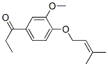 1-[3-Methoxy-4-[(3-methyl-2-butenyl)oxy]phenyl]-1-propanone CAS#: 41753-49-5