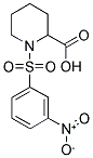 1-[(3-NITROPHENYL)SULFONYL]PIPERIDINE-2-CARBOXYLIC ACID CAS#: 356522-47-9