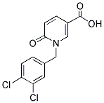 1-(3,4-DICHLOROBENZYL)-6-OXO-1,6-DIHYDRO-3-PYRIDINECARBOXYLIC ACID CAS#: 338755-21-8