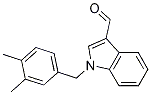 1-(3,4-Dimethyl-benzyl)-1H-indole-3-carbaldehyde CAS#: 151409-80-2