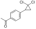 1-[4-(2,2-DICHLOROCYCLOPROPYL)PHENYL]ETHAN-1-ONE CAS#: 40641-93-8