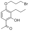 1-[4-(3-BROMOPROPOXY)-2-HYDROXY-3-PROPYLPHENYL]ETHAN-1-ONE CAS#: 40786-20-7
