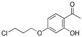 1-[4-(3-CHLOROPROPOXY)-2-HYDROXYPHENYL]-1-ETHANONE CAS#: 172739-45-6