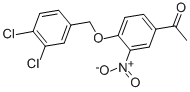 1-[4-[(3,4-DICHLOROBENZYL)OXY]-3-NITROPHENYL]ETHAN-1-ONE CAS#: 175136-25-1