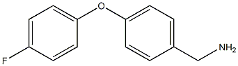 1-[4-(4-fluorophenoxy)phenyl]MethanaMine CAS#: 351358-68-4