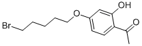 1-[4-[(5-BROMOPENTYL)OXY]-2-HYDROXYPHENYL]ETHAN-1-ONE CAS#: 40785-72-6