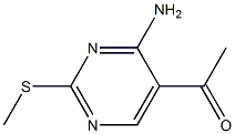 1-(4-AMino-2-Methylsulfanyl-pyriMidin-5-yl)-ethanone CAS#: 352328-55-3