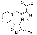 1-(4-Amino-1,2,5-oxadiazol-3-yl)-5-(morpholin-4-ylmethyl)-1H-1,2,3-triazole-4-carboxylic acid CAS#: 352446-60-7