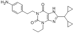 1-(4-Aminophenethyl)-8-dicyclopropylmethyl-1-propylxanthine CAS#: 149741-45-7