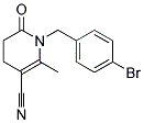 1-(4-BROMOBENZYL)-2-METHYL-6-OXO-1,4,5,6-TETRAHYDRO-3-PYRIDINECARBONITRILE CAS#: 338748-75-7