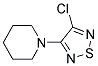 1-(4-CHLORO-[1,2,5]THIADIAZOL-3-YL)-PIPERIDINE CAS#: 173053-54-8