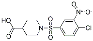 1-[(4-CHLORO-3-NITROPHENYL)SULFONYL]-4-PIPERIDINECARBOXYLIC ACID CAS#: 368427-83-2