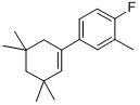 1-(4-FLUORO-3-METHYLPHENYL)-3,3,5,5-TETRAMETHYLCYCLOHEXENE CAS#: 144977-47-9