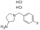 1-(4-FLUORO-BENZYL)-PYRROLIDIN-3-YLAMINE DIHYDROCHLORIDE CAS#: 169452-08-8