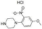 1-(4-METHOXY-2-NITROPHENYL)PIPERAZINE HYDROCHLORIDE CAS#: 330633-73-3