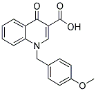 1-(4-METHOXYBENZYL)-4-OXO-1,4-DIHYDRO-3-QUINOLINECARBOXYLIC ACID CAS#: 338747-41-4