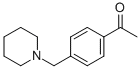 1-(4-PIPERIDIN-1-YLMETHYL-PHENYL)-ETHANONE CAS#: 149704-66-5