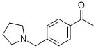 1-(4-PYRROLIDIN-1-YLMETHYL-PHENYL)-ETHANONE CAS#: 149704-65-4