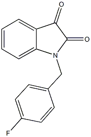 1-(4-fluorobenzyl)-1H-indole-2,3-dione CAS#: 313245-18-0