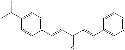 1-(4-isopropylphenyl)-5-phenylpenta-1,4-dien-3-one CAS#: 174493-20-0