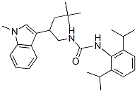 1-[4,4-dimethyl-2-(1-methylindol-3-yl)pentyl]-3-(2,6-dipropan-2-ylphen yl)urea CAS#: 145131-40-4