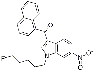 (1-(5-fluoropentyl)-6-nitro-1H-indol-3-yl)(naphthalen-1-yl)Methanone CAS#: 335161-27-8