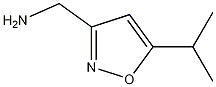 1-(5-isopropylisoxazol-3-yl)methanamine CAS#: 154016-49-6