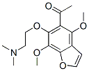 1-[6-[2-(dimethylamino)ethoxy]-4,7-dimethoxy-5-benzofuryl]ethan-1-one CAS#: 41225-90-5