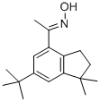 1-[6-(TERT-BUTYL)-1,1-DIMETHYL-2,3-DIHYDRO-1H-INDEN-4-YL]ETHAN-1-ONE OXIME CAS#: 175136-27-3