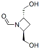 1-Azetidinecarboxaldehyde, 2,4-bis(hydroxymethyl)-, (2S,4S)- (9CI) CAS#: 351075-56-4