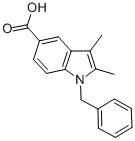 1-BENZYL-2,3-DIMETHYL-1H-INDOLE-5-CARBOXYLIC ACID CAS#: 313498-12-3