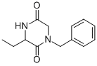 1-BENZYL-3-ETHYL-PIPERAZINE-2,5-DIONE CAS#: 393781-68-5