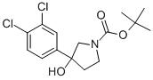 1-BOC-3-(3,4-DICHLOROPHENYL)-3-HYDROXYPYRROLIDINE CAS#: 390406-53-8