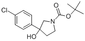 1-BOC-3-(4-CHLOROPHENYL)-3-HYDROXYPYRROLIDINE CAS#: 324785-29-7